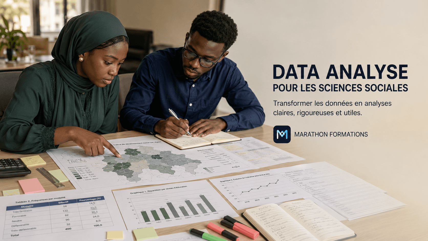 Visuel de la formation Data Analyse pour les Sciences Humaines et Sociales