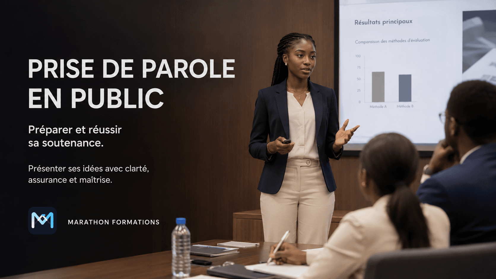 Visuel de la formation Prise de parole en public pour préparer sa soutenance